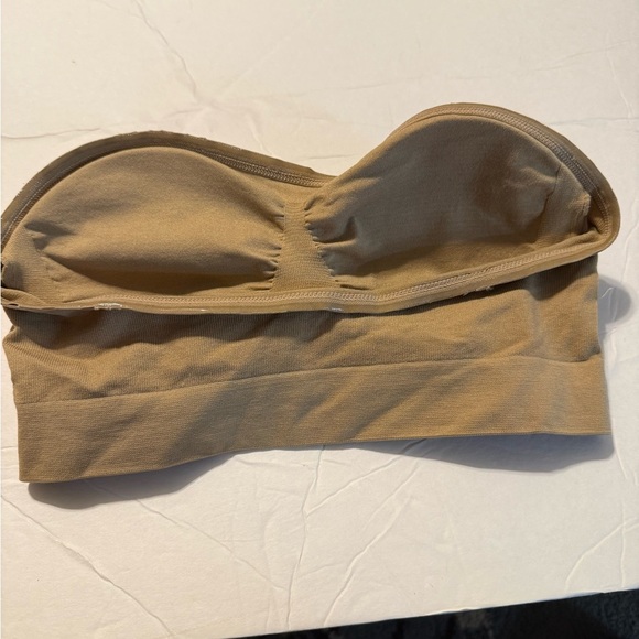 Tan Bandeau with Soft Stretchy Fabric - Picture 2 of 4